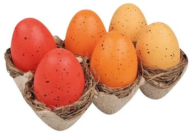 6CM EGG DÉCOR IN TRAY