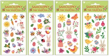 Gel Egg Stickers 9 x 19 cm 