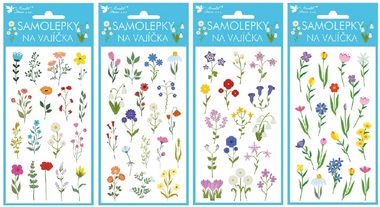 Egg Stickers Meadow 8 x 14.5 cm