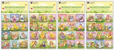 Stickers Easter motifs 9.5 x 13 cm