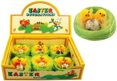 Easter Chicken 6 cm, 6 pcs