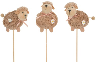 Brown Sheep 8 cm + Stick