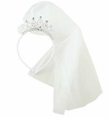 Headband Crown w/Veil