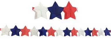 Paper Garland 300x13x13 cm -Stars