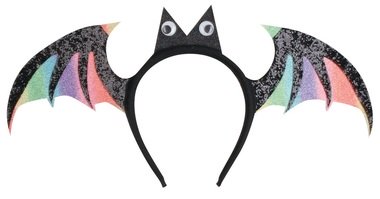 Halloween Bat Headband Multicolor