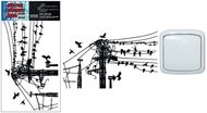  Rub- On transfer sticke 24 x15 cm, Wires