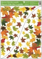 Decorative Window Cling – Colorful Leaves