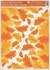 Decorative Window Cling – Yellow-orange Oak Leaves in warm tones