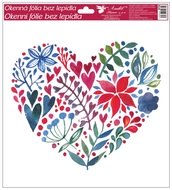 Decorative Window Cling – Blue