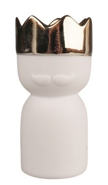 Porcelain candlestick from the Three Kings collection 5.5 x 12 x 5.5 cm
