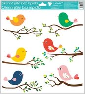 Decorative Window Cling – Birds on a Branch