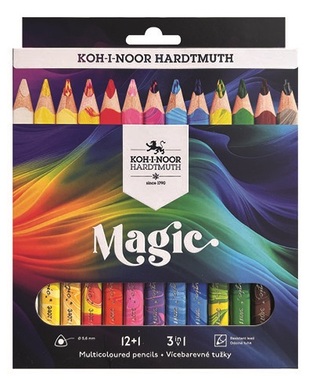 Crayons with a Multi-Colored Core