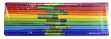 Crepe Paper SPECTRUM Set, 50x200 cm, 10 pcs