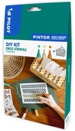 PILOT PINTOR Set – 5 stencils + 3 markers