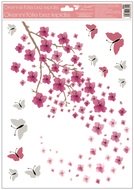 Decorative Window Cling – Grey Butterflies